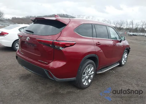 2020 Toyota Highlander Limited from USA, damaged, VIN 5TDDZRBH7LS008760
